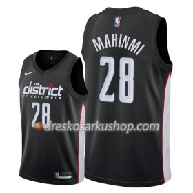 Muški NBA Dres Washington Wizards Ian Mahinmi 28 Nike 2018-19 City Edition Crna Swingman